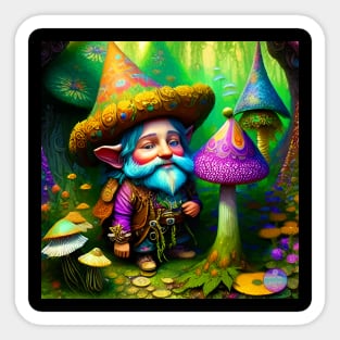 SHROOM GNOME Sticker